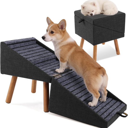 Escalera plegable 2 en 1 para perros